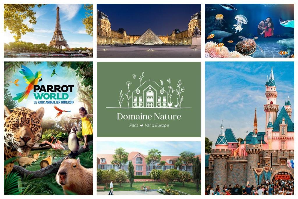 Domaine Nature - Paris/Val D'Europe Bussy-Saint-Georges Buitenkant foto